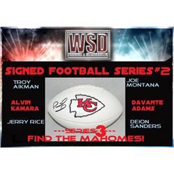 WSD Football Mystery Box - Series 3 (Find the Mahomes!)