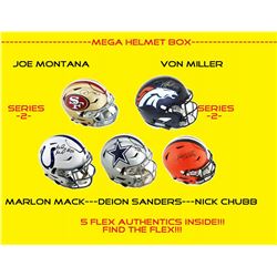 Mega Full-Size Helmet Mystery Box - Autographed Helmet Series 3 (Find the Flex!)