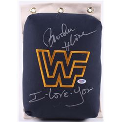 Brother Love Signed WWF 80's Style Turnbuckle Inscribed "I Love You" (PSA COA)