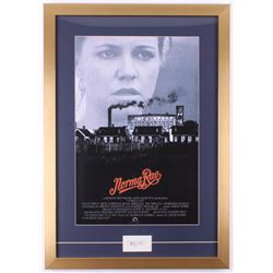 Sally Field Signed "Norma Rae" 19x27 Custom Framed Cut Display (JSA COA)