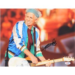 Keith Richards Signed 11x14 Photo (PSA LOA)