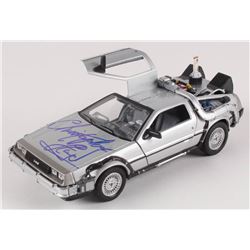 Christopher Lloyd Signed "Back to the Future" DeLorean Time Machine 1:24 Scale Die-Cast Car (Beckett