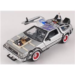 Christopher Lloyd Signed "Back to the Future" DeLorean Time Machine 1:24 Scale Die-Cast Car (Beckett