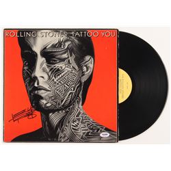 Keith Richards Signed The Rolling Stones "Tattoo You" Vinyl Record Album (PSA LOA)