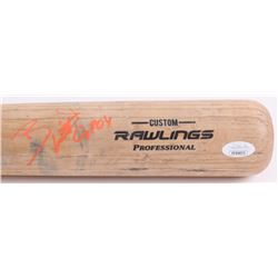 Bobby Witt Jr. Signed Rawlings Pro Baseball Bat Inscribed "GPOY" (JSA COA)