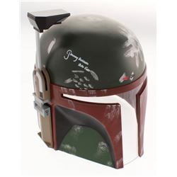 Jeremy Bulloch Signed "Star Wars" Boba Fett Full-Size Helmet Inscribed "Boba Fett" (Beckett COA)