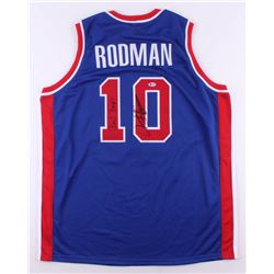 Dennis Rodman Signed Jersey Inscribed "Bad Boys" (Beckett COA)
