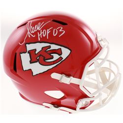 Marcus Allen Signed Kansas City Chiefs Full-Size Speed Helmet Inscribed "HOF 03" (Beckett COA  Allen