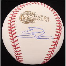 Scott Podsednik Signed 2005 World Series Baseball (Schwartz COA)