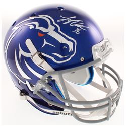 Leighton Vander Esch Signed Boise State Broncos Full-Size Helmet (Radtke COA)
