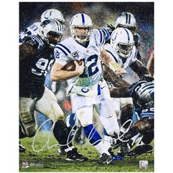 Andrew Luck Signed Indianapolis Colts "Downpour" 16x20 LE Photo (Panini COA)