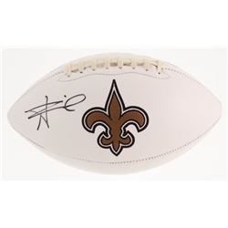 Alvin Kamara Signed New Orleans Saints Logo Football (Radtke COA)