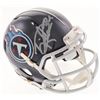 Image 1 : Derrick Henry Signed Tennessee Titans Speed Mini Helmet (Beckett COA)