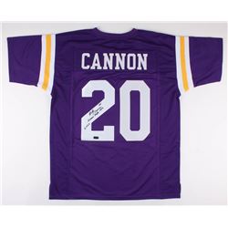 Billy Cannon Signed Jersey Inscribed "Heisman Trophy 1959"  "C.H.O.F." (Radtke COA)