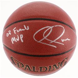 Paul Pierce Signed NBA Basketball Inscribed "08 Finals MVP" (Beckett COA)