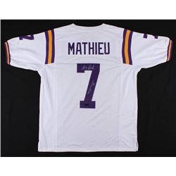 Tyrann Mathieu Signed Jersey Inscribed "Honey Badger" (Radtke COA)