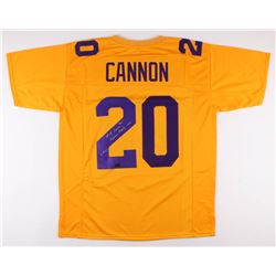 Billy Cannon Signed Jersey Inscribed "Heisman Trophy 1959"  "C.H.O.F." (Radtke COA)