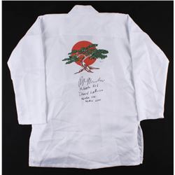 Ralph Macchio Signed Karate Robe Inscribed "Karate Kid," "Daniel LaRusso"  "Wax On Wax Off" (Radtke 