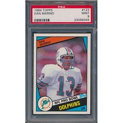 1984 Topps #123 Dan Marino Pro Bowl RC (PSA 9)