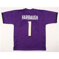 John Harbaugh Signed Jersey (Beckett COA)