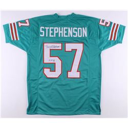 Dwight Stephenson Signed Jersey Inscribed "HOF 98" (JSA COA)