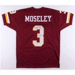Mark Moseley Signed Jersey Inscribed "MVP 82" (JSA COA)