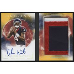 2017 Panini Origins Rookie Booklet Patch Autographs #RBADW Deshaun Watson #2/10