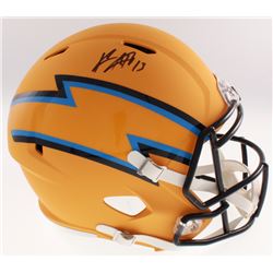 Keenan Allen Signed Los Angeles Chargers AMP Alternate Speed Helmet (Beckett COA)