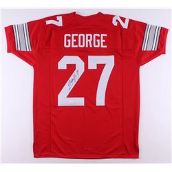 Eddie George Signed Jersey (JSA COA)
