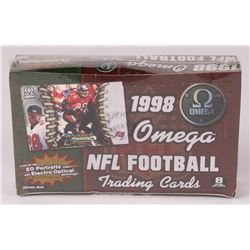 1998 Pacific Omega Football Unopened Hobby Box with (36) Packs