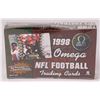 Image 1 : 1998 Pacific Omega Football Unopened Hobby Box with (36) Packs