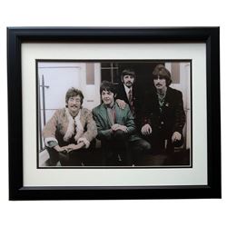 The Beatles 17x21 Custom Framed Photo Display