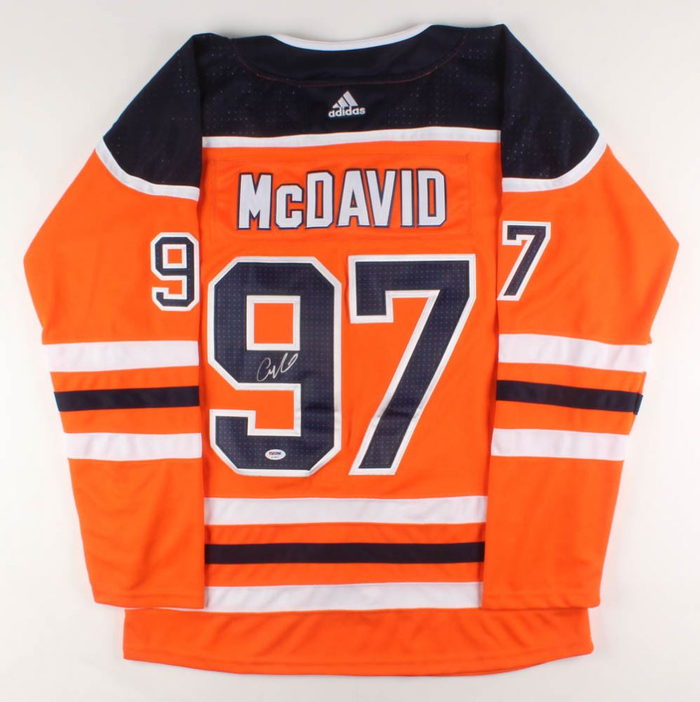 connor mcdavid signed jersey