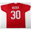 Image 1 : Mike Rozier Signed Jersey Inscribed "Heisman 1983" (JSA COA)