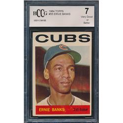 1964 Topps #55 Ernie Banks (BCCG 7)
