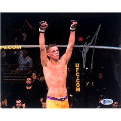 Nate Diaz Signed UFC 8x10 Photo (Beckett COA)