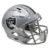Image 1 : Josh Jacobs Signed LE Oakland Raiders Full-Size Speed Helmet Inscribed "2019 1st Round Pick", "Commi