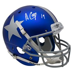 Amari Cooper Signed Dallas Cowboys Full-Size Helmet (JSA COA)