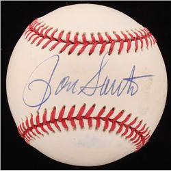 Ron Santo Signed OAL Baseball (Beckett COA)