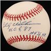 Image 1 : Billy Williams Signed OAL Baseball Inscribed "HOF 87, #426HR" (Beckett COA)