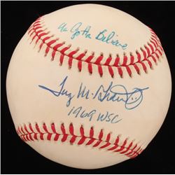 Tug McGraw Signed OAL Baseball (Beckett COA)