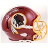 Image 1 : Dwayne Haskins Signed Washington Redskins Full-Size Speed Helmet (JSA COA)