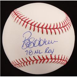 Bob Horner Signed OML Baseball Inscribed "78 NL ROY" (Beckett COA)