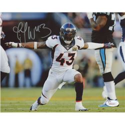 T. J. Ward Signed Denver Broncos 8x10 Photo (JSA COA)