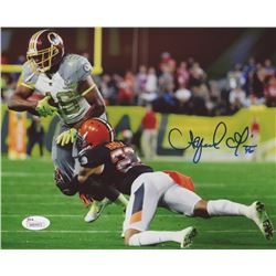 Alfred Morris Signed Washington Redskins 8x10 Photo (JSA COA)