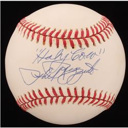 Phil Rizzuto Signed ONL Baseball (Beckett COA)