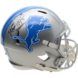 Matthew Stafford Signed Detroit Lions Full-Size Speed Helmet (Fanatics Hologram)