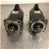Image 3 : (2) Fanuc A06B-0128-B577#7076 Servo Motor