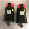 Image 4 : (2) Fanuc A06B-0128-B577#7076 Servo Motor