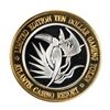 Image 1 : .999 Fine Silver Atlantis Casino & Resort Reno, NV $10 Limited Edition Gaming Token